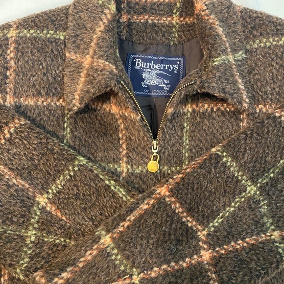 Burberry (Authentic) brown cropped jacket - Picture 1 of 9